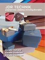 Wzorniki materiałów introligatorskich