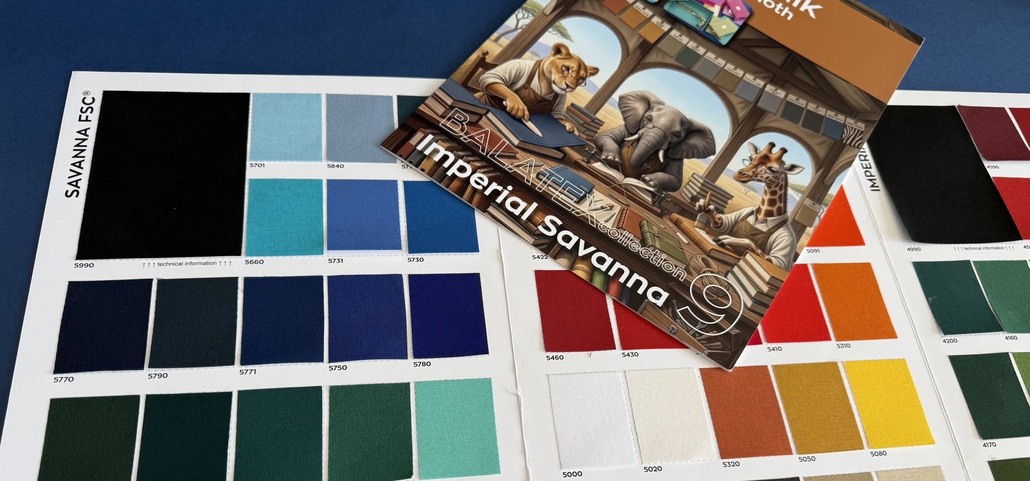 Płótna Introligatorskie Balatex Imperial i Savanna. Już Dostępne!